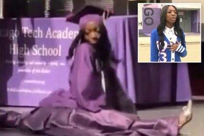Chicago student kicked out of graduation ceremony, had diploma withheld after dropping split on stage