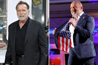 Steve Hilton gives special shoutout to Arnold Schwarzenegger with flashy new jacket