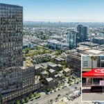 Hollywood’s Toyota dealership begins massive transformation into housing and retail development — complete with a 35-story tower