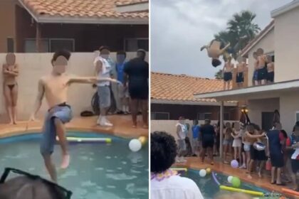 Arizona teen ripped ear off, suffered concussion jumping off house roof during alcohol-fueled senior skip day suing homeowners