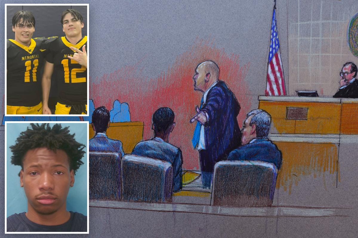 Karmelo Anthony fidgets in court as heartbreaking video shows victim’s twin brother react to fatal stabbing