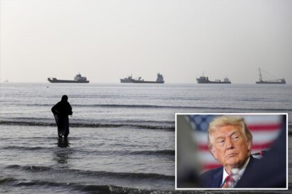 US shoots down Iranian drones launched toward Strait of Hormuz after Trump said ‘we’re straightening out a little unfinished business’