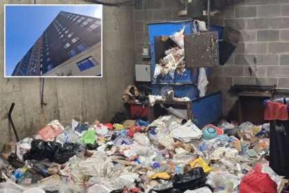 Woman in state of ‘paranoia’ falls 10 stories down trash chute in New Jersey apartment complex