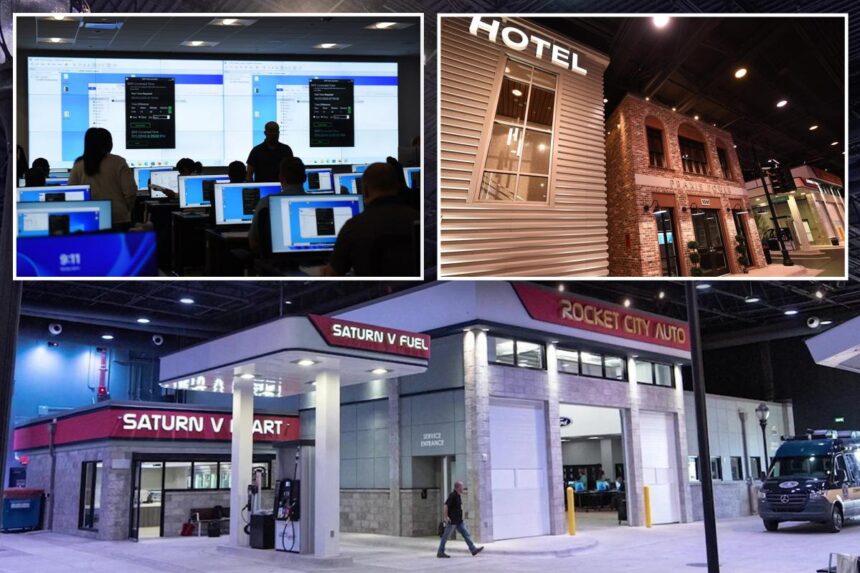 FBI reveals 22,000-square-foot fake town used to train agents for cyber warfare