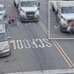 Horrifying video captures mother, two children run over by 18-wheeler on school run in NJ