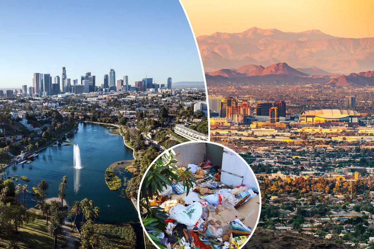 America’s 10 dirtiest cities revealed — and both NYC-area and CA hotspots make the filthy cut
