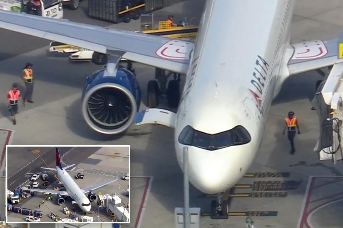 FDNY deploys more than 140 personnel to JFK after Delta flight reported with flat tires on approach to landing