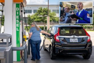 Gas prices fall below  for first time in over 5 months after US-Iran agreement to reopen Strait of Hormuz