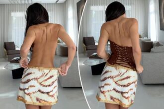 ‘Bizarre’ TikTok fashion trend where influencers strip down sparks heated debate