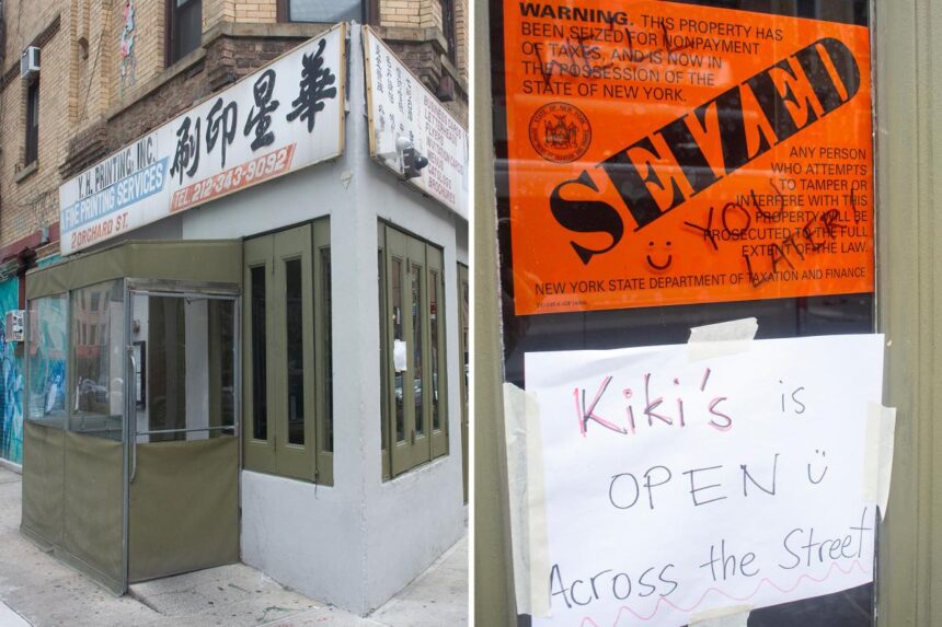 NYC hipster hotspot restaurant in trendy neighborhood seized for not paying .3M in taxes