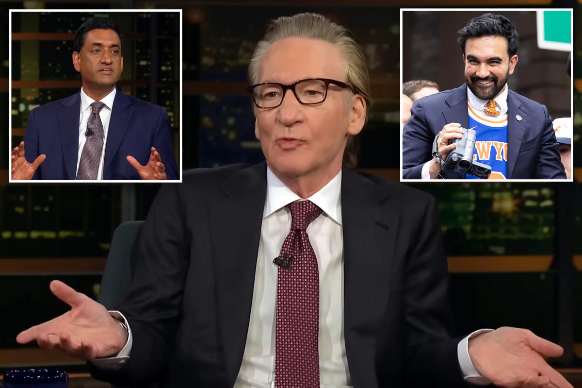 Bill Maher shuts down Rep. Ro Khanna as he fawns over Mamdani: ‘He pals around with terrorists!’