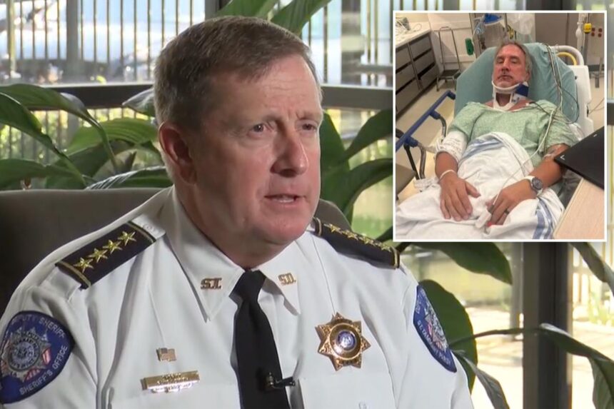 Sheriff resigns after admitting to drunkenly attacking critic at a local bar