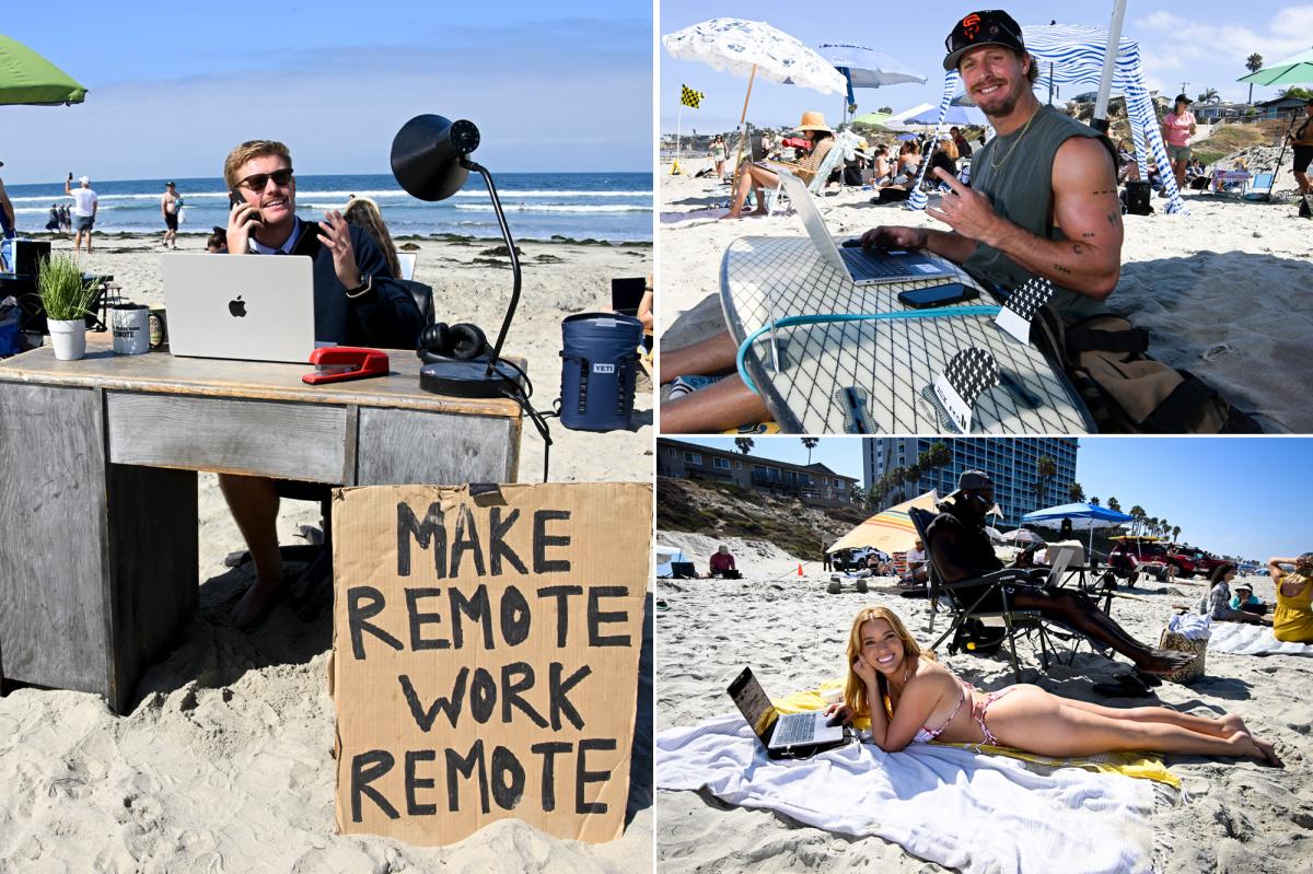 SoCal beach transforms into ultimate remote work escape — after city tried to pull the plug