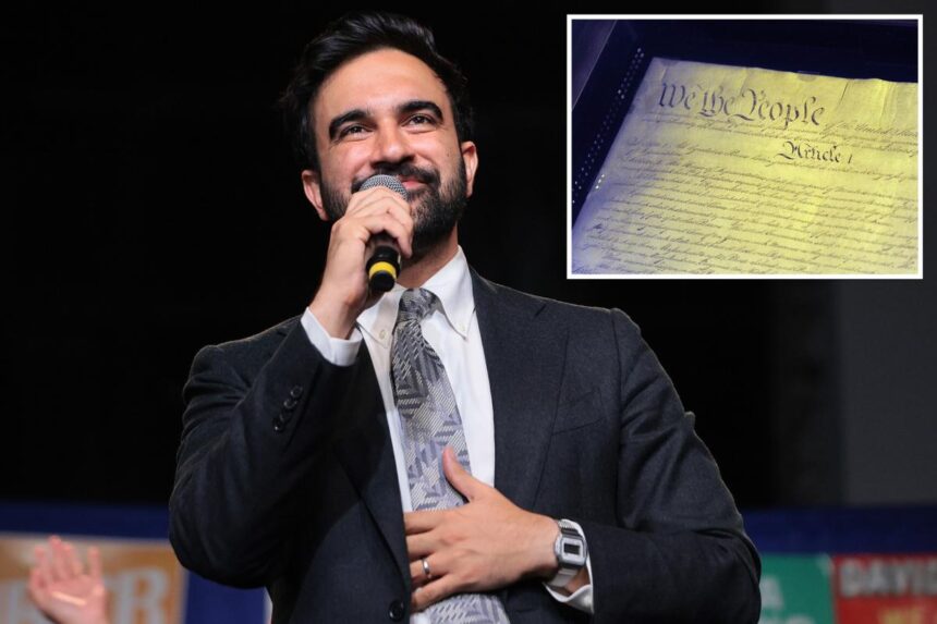 Mamdani weighs in on changing the Constitution so he can run for president
