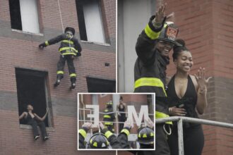 FDNY probie pulls off incredible engagement proposal: ‘All hands were clearly operating’