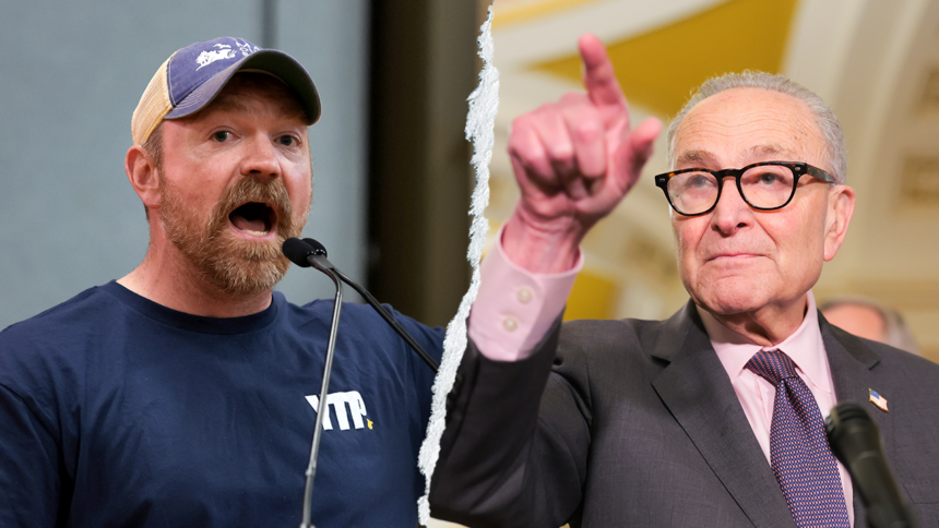 WATCH: Chuck Schumer sidesteps Platner scandals, confirms support for controversial Dem