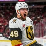 Tomas Hertl scores game-winner as Golden Knights rally to beat Hurricanes in Game 1 of Stanley Cup Final