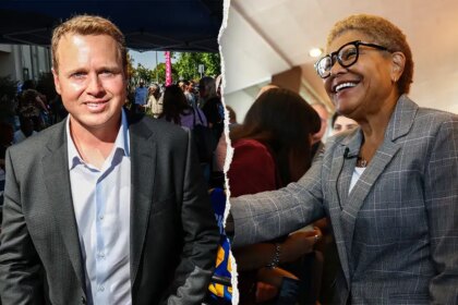 Spencer Pratt surges to runoff in LA mayor’s race after angry voters send message to Karen Bass