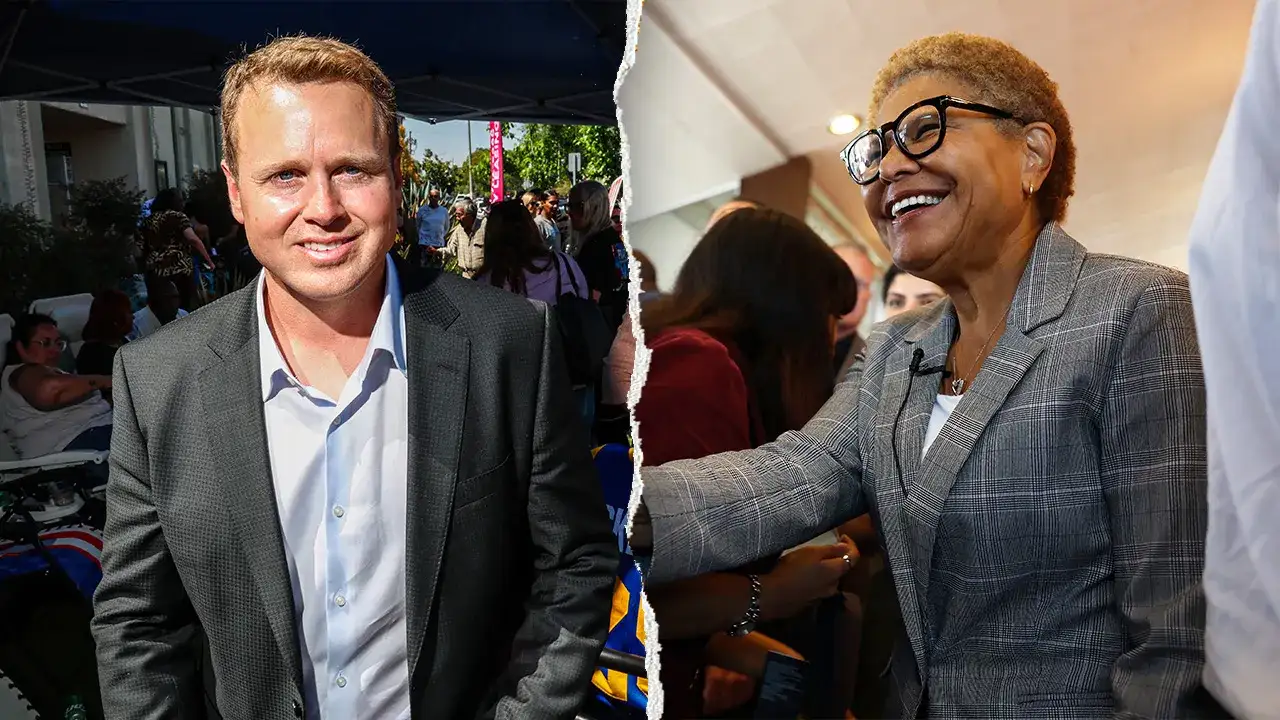 Spencer Pratt surges to runoff in LA mayor’s race after angry voters send message to Karen Bass