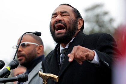 Rep. Al Green tells Homeland Security Sec. Mullin to ‘shut up’ after calling him a racist at hearing