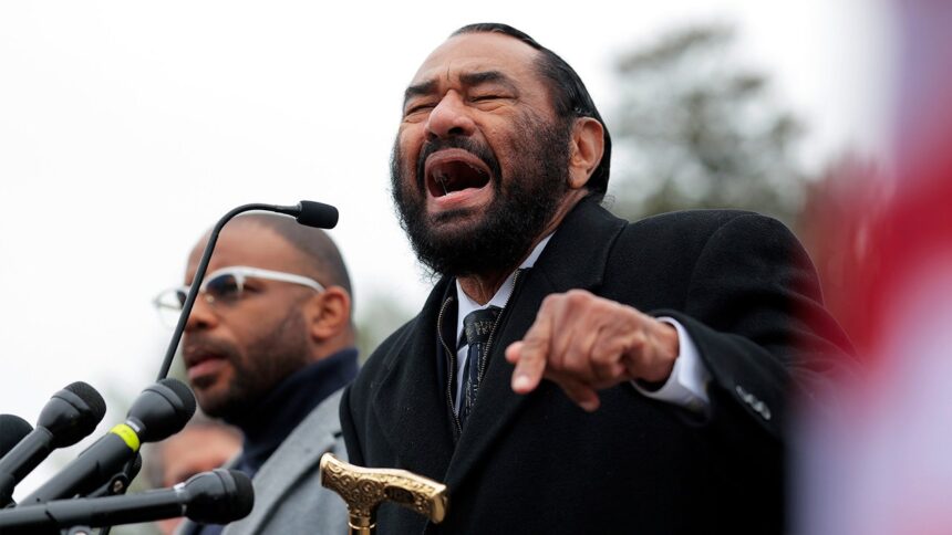 Rep. Al Green tells Homeland Security Sec. Mullin to ‘shut up’ after calling him a racist at hearing