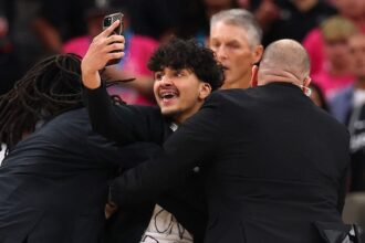 Fan disrupts NBA Finals Game 1 while trying to take selfie with Spurs’ Victor Wembanyama