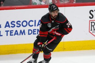 Seth Jarvis scores overtime game-winner as Hurricanes storm back from 2-0 deficit to even Stanley Cup Final