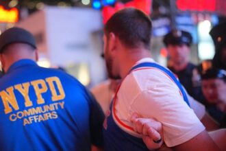 Numerous Knicks fans arrested, cop injured during Game 2 NBA Finals celebration near MSG