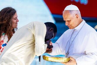 Pope Leo hits beaches of popular European migrant entry point after criticizing global immigration policies