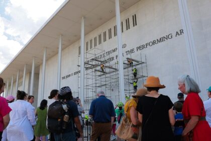 Trump’s name remains on Kennedy Center as appeals court weighs emergency request