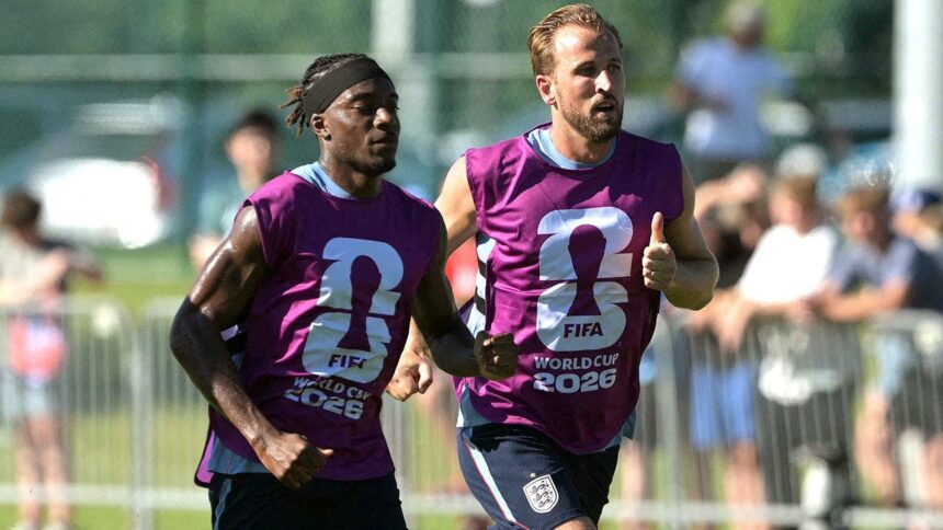 Arrests reportedly made after theft of equipment from England’s World Cup team before opener