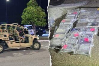 Two suspects arrested after crashing through Camp Pendleton gate with 112 pounds of cocaine and fentanyl