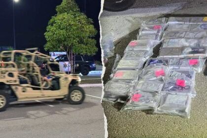 Two suspects arrested after crashing through Camp Pendleton gate with 112 pounds of cocaine and fentanyl
