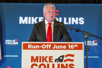 Trump backs MAGA champion Mike Collins in Georgia’s Republican Senate runoff