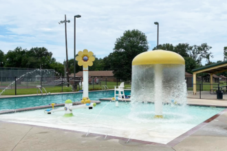 Three children shot near public pool in small Arkansas town, suspect taken into custody
