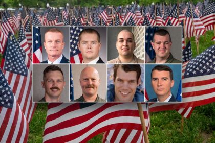 Air Force identifies 8 crew members killed in B-52 Stratofortress crash at Edwards Air Force Base