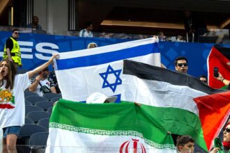 Israeli flag confiscated at Iran World Cup game while Palestinian flags remain in stands, video shows