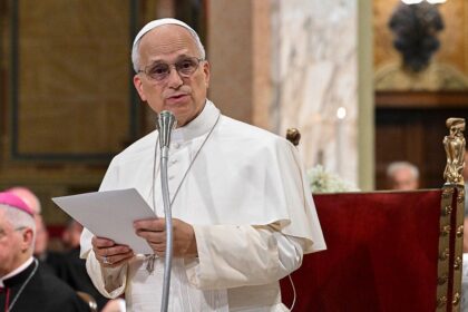 Pope Leo sends unmistakable message on immigrants during visit honoring America’s first saint