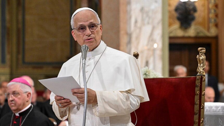 Pope Leo sends unmistakable message on immigrants during visit honoring America’s first saint