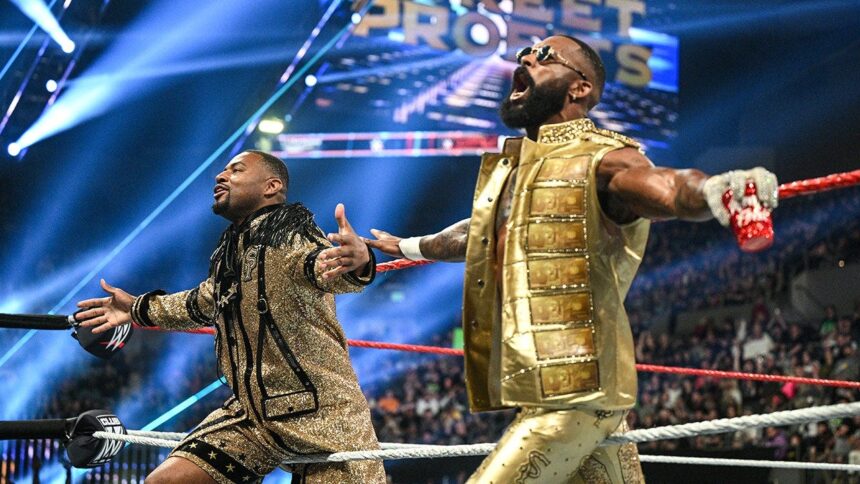The Street Profits win World Tag Team Championship with help from Seth Rollins on ‘Monday Night Raw’