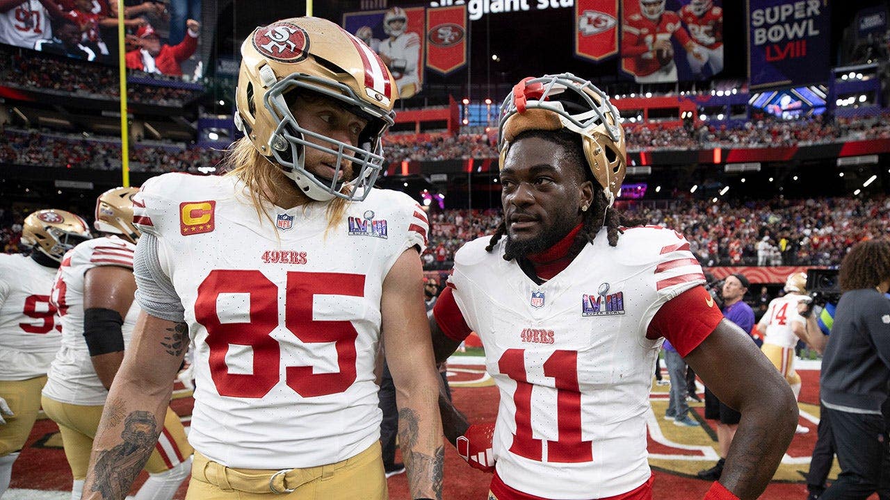 George Kittle wishes ‘luck’ to whoever trades for Brandon Aiyuk as 49ers look to move on from receiver
