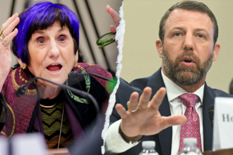 WATCH: Hearing derails as purple-haired Dem points finger, screams at chair to put DHS chief ‘in his place’