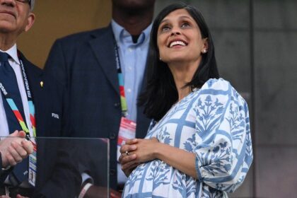 Second Lady Usha Vance joins celebrity-filled crowd for Team USA’s group-stage finale in LA