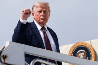 Trump flexes America’s muscle as Iranian drone strikes ship and more top headlines