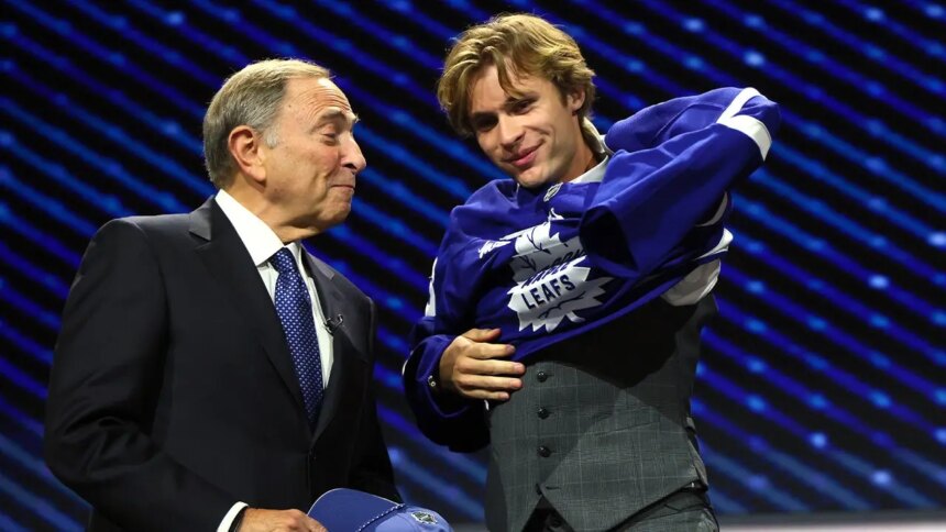 Toronto Maple Leafs select Penn State star Gavin McKenna first overall in 2026 NHL Draft