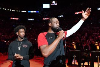Son of NBA legend Dwyane Wade faces felony domestic violence accusations after arrest