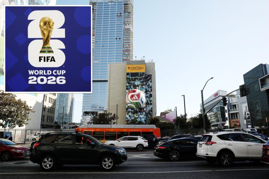 New site lets Angelenos track World Cup 2026 traffic live — whether attending matches or avoiding them