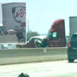Deadly big rig horror as Target semi crosses into oncoming traffic on SoCal freeway