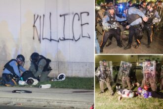 At least 20 protesters arrested at ICE detention center Delaney Hall as DHS vows ‘ZERO tolerance for rioters’