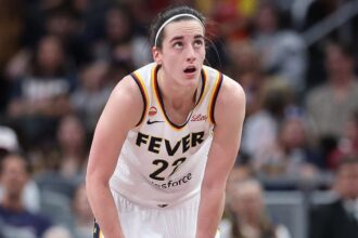 Caitlin Clark exits early with back issue as Fever fall to Mercury